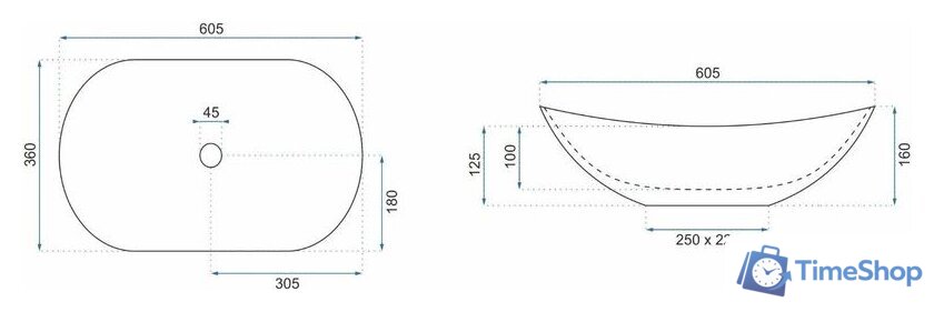 Умывальник Rea Royal (золотой) - Изображение №5 — Интернет-магазин Time-Shop