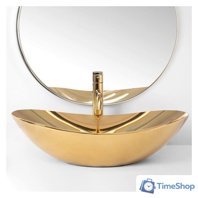 Умывальник Rea Royal (золотой) - Изображение №2 — Интернет-магазин Time-Shop
