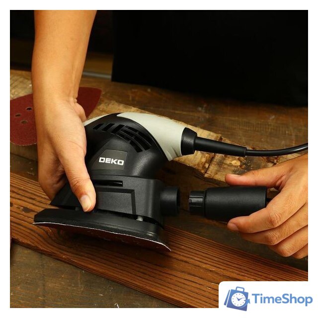 Дельташлифмашина Deko DKS200 063-4235 (черный) - Изображение №6 — Интернет-магазин Time-Shop