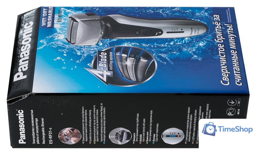Электробритва Panasonic ES-RF31 - Изображение №14 — Интернет-магазин Time-Shop