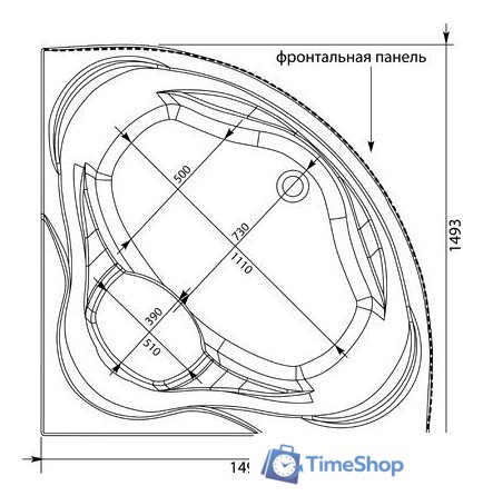Ванна Aquanet Malta New 150x150 - Изображение №5 — Интернет-магазин Time-Shop