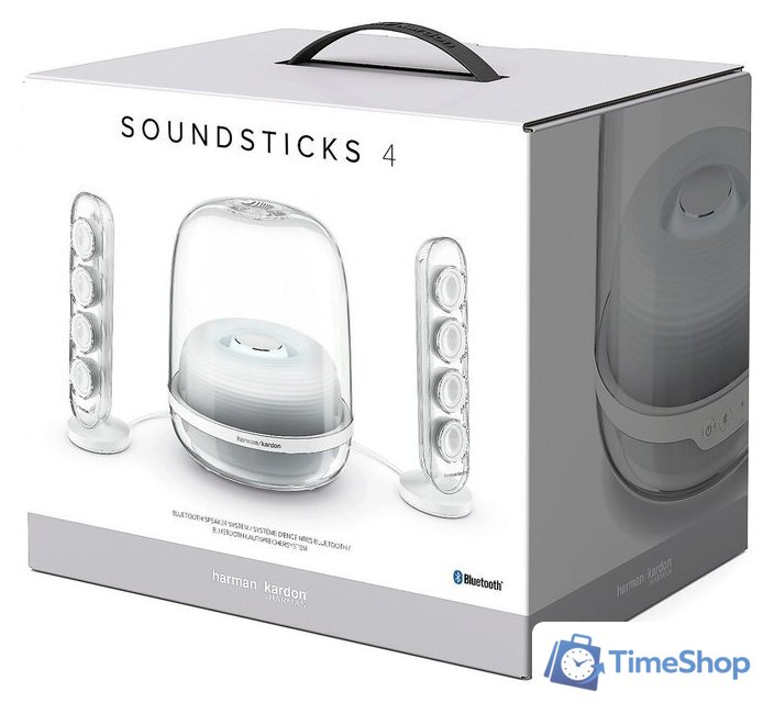 Акустика Harman/Kardon SoundSticks 4 (белый) - Изображение №13 — Интернет-магазин Time-Shop
