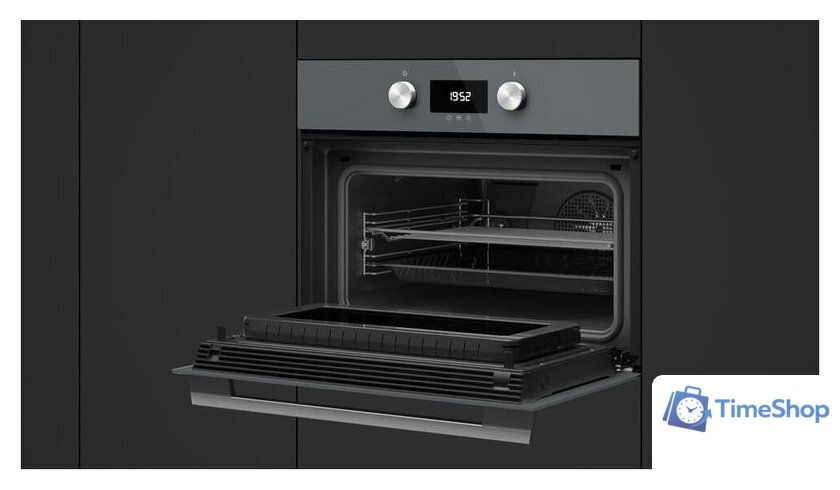 Электрический духовой шкаф TEKA HLC 8440 C (серый) - Изображение №5 — Интернет-магазин Time-Shop