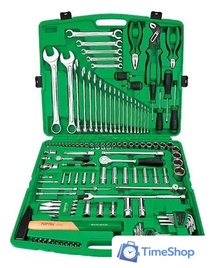 Универсальный набор инструментов Toptul GCAI130T0 (130 предметов) - Изображение №1 — Интернет-магазин Time-Shop
