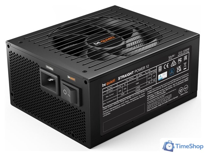 Блок питания be quiet! Straight Power 12 1200W BN339 - Изображение №3 — Интернет-магазин Time-Shop