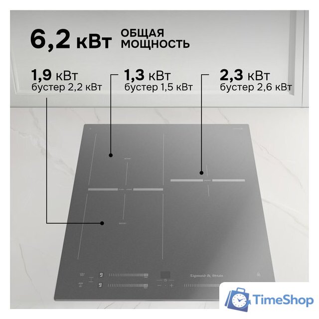 Варочная панель Zigmund & Shtain CI 24.4 S - Изображение №4 — Интернет-магазин Time-Shop
