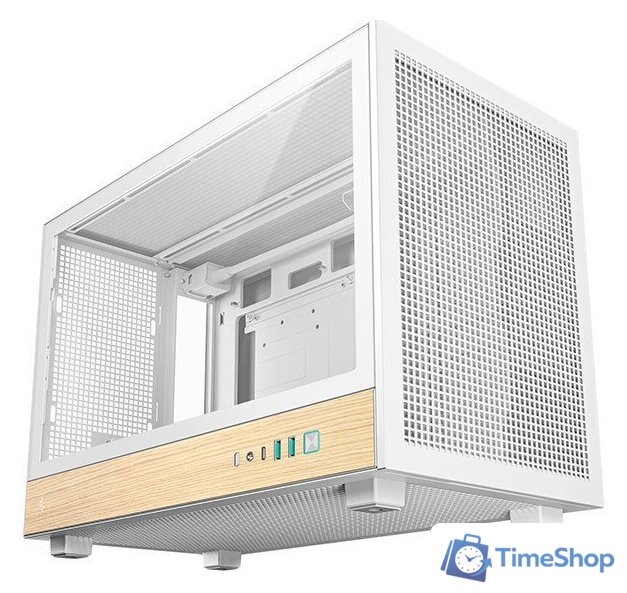 Корпус DeepCool CH260 Wood WH R-CH260-WHNWM0-G-1 - Изображение №2 — Интернет-магазин Time-Shop