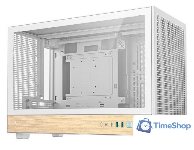 Корпус DeepCool CH260 Wood WH R-CH260-WHNWM0-G-1 - Изображение №3 — Интернет-магазин Time-Shop