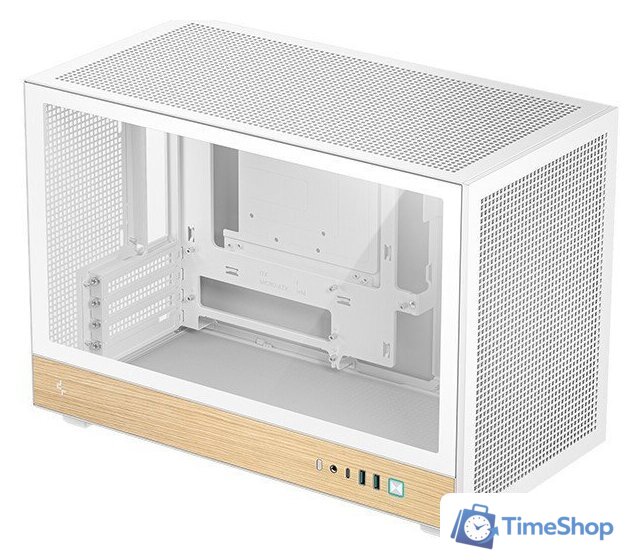 Корпус DeepCool CH260 Wood WH R-CH260-WHNWM0-G-1 - Изображение №1 — Интернет-магазин Time-Shop
