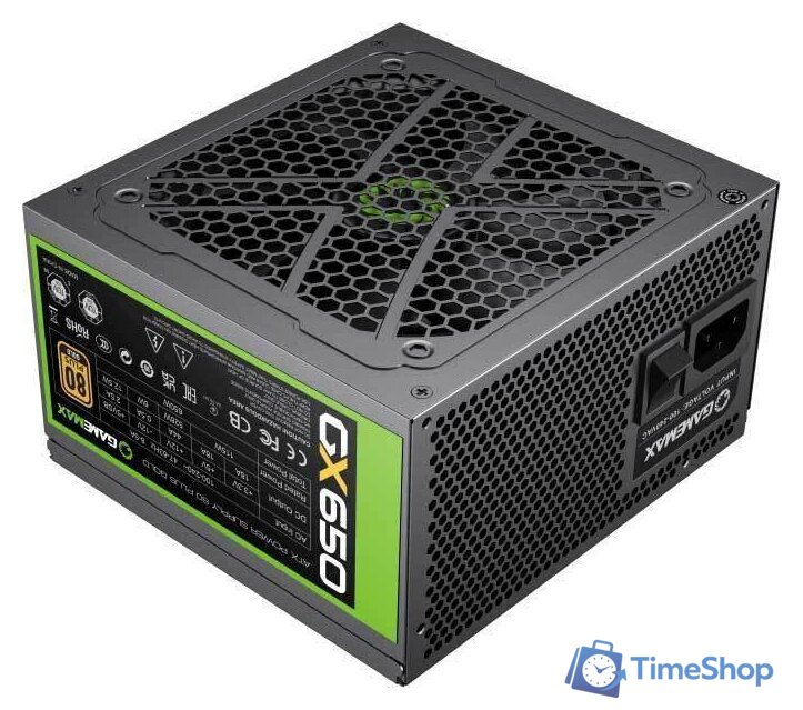 Блок питания GameMax GX-650 Modular - Изображение №1 — Интернет-магазин Time-Shop