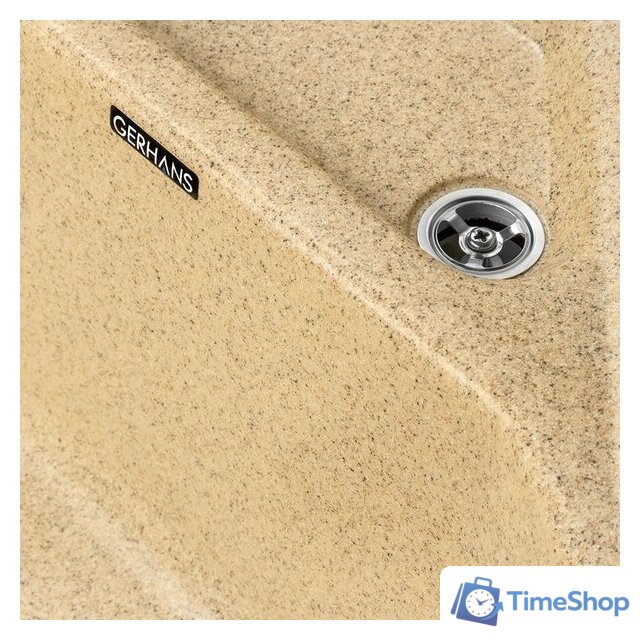 Кухонная мойка Gerhans E08 (песочный) - Изображение №5 — Интернет-магазин Time-Shop