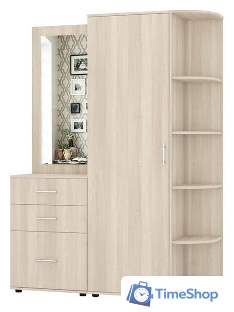 Стенка Интермебель Визит-3 (ясень шимо светлый) - Изображение №1 — Интернет-магазин Time-Shop