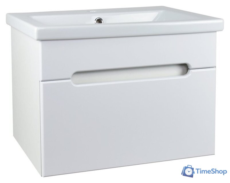 Doratiz Тумба Магнолия 60 под умывальник Como 60 (белый) - Изображение №1 — Интернет-магазин Time-Shop