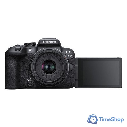 Беззеркальный фотоаппарат Canon EOS R10 RF-S 18-45mm F4.5-6.3 IS STM + адаптер крепления EF-EOS R - Изображение №8 — Интернет-магазин Time-Shop