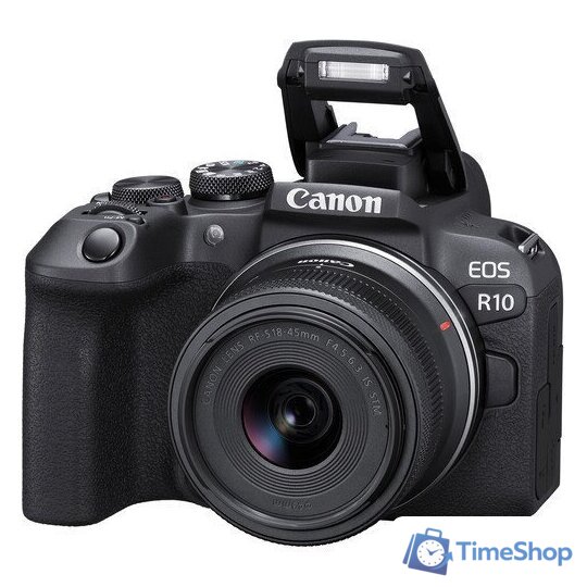 Беззеркальный фотоаппарат Canon EOS R10 RF-S 18-45mm F4.5-6.3 IS STM + адаптер крепления EF-EOS R - Изображение №22 — Интернет-магазин Time-Shop