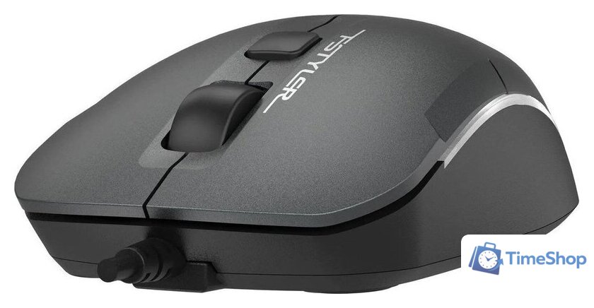 Мышь A4Tech Fstyler FM26S (серый) - Изображение №6 — Интернет-магазин Time-Shop