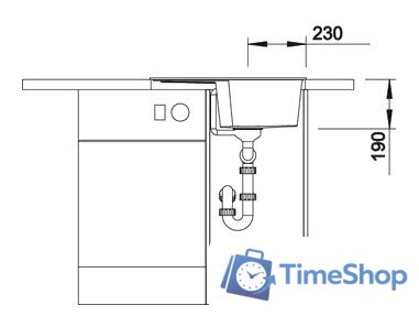 Кухонная мойка Blanco Zia 40 S (белый) [516922] - Изображение №4 — Интернет-магазин Time-Shop