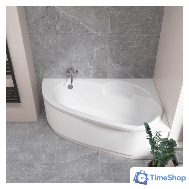 Ванна Lauter Valencia 160x105 2102160R (с каркасом и сифоном 21Y11021 матовый черный) - Изображение №8 — Интернет-магазин Time-Shop