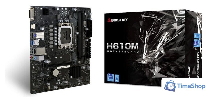 Материнская плата BIOSTAR H610MHD D5 Ver. 6.3 - Изображение №4 — Интернет-магазин Time-Shop