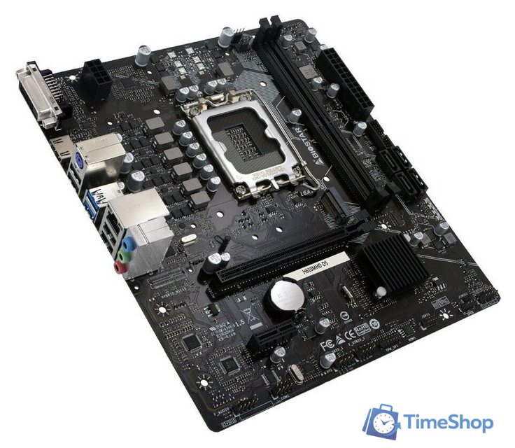Материнская плата BIOSTAR H610MHD D5 Ver. 6.3 - Изображение №2 — Интернет-магазин Time-Shop