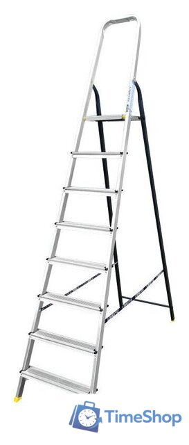 Лестница-стремянка Алюмет АМS 7808 (8 ступеней) - Изображение №1 — Интернет-магазин Time-Shop