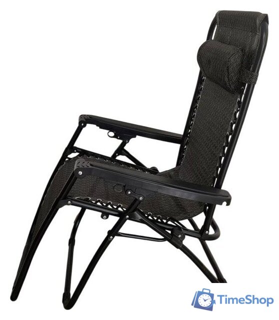 Шезлонг Sundays ZC-CC010-2 (темно-коричневый) - Изображение №3 — Интернет-магазин Time-Shop