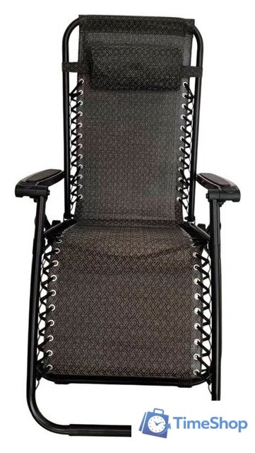 Шезлонг Sundays ZC-CC010-2 (темно-коричневый) - Изображение №2 — Интернет-магазин Time-Shop