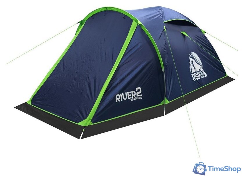 Треккинговая палатка RSP Outdoors River 2 (синий) - Изображение №6 — Интернет-магазин Time-Shop