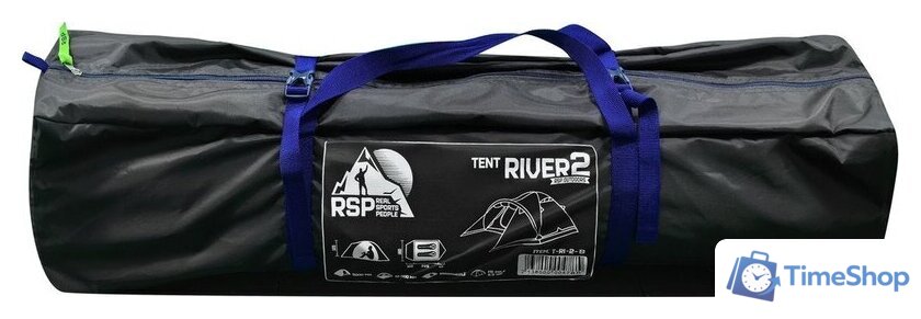 Треккинговая палатка RSP Outdoors River 2 (синий) - Изображение №26 — Интернет-магазин Time-Shop