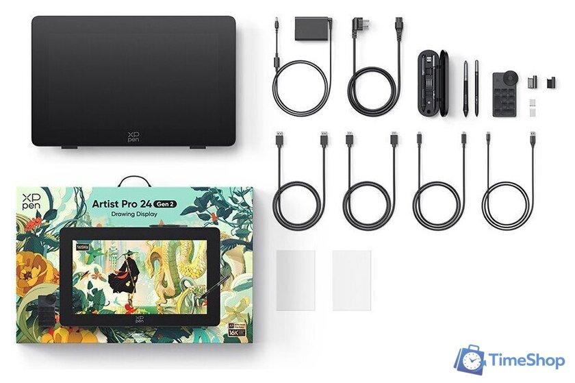 Графический монитор XP-Pen Artist Pro 24 165 Гц (2-е поколение) - Изображение №18 — Интернет-магазин Time-Shop