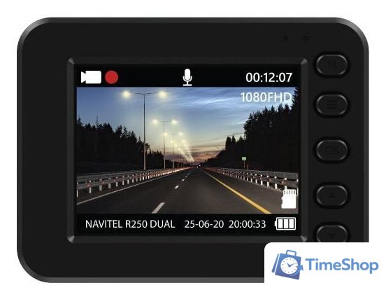 Видеорегистратор NAVITEL R250 Dual - Изображение №6 — Интернет-магазин Time-Shop