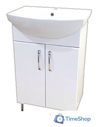  СанитаМебель Тумба под умывальник Камелия 63.21 Д2 - Изображение №1 — Интернет-магазин Time-Shop