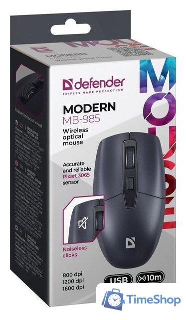 Мышь Defender Modern MB-985 - Изображение №6 — Интернет-магазин Time-Shop