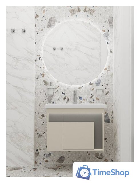  Дабер Тумба под умывальник 016 60 Т16.6.0.19_light (с подсветкой, бежевый/серый) - Изображение №4 — Интернет-магазин Time-Shop