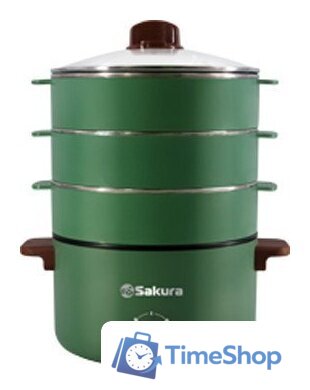 Пароварка Sakura SA-7218GR - Изображение №1 — Интернет-магазин Time-Shop