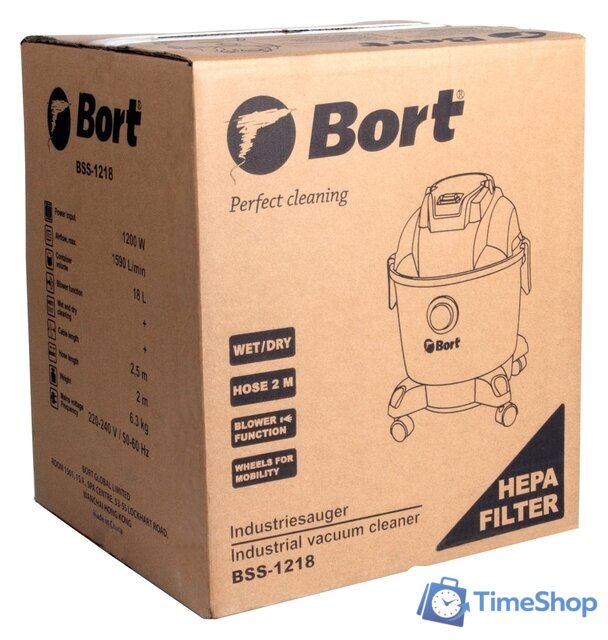 Пылесос Bort BSS-1218 - Изображение №6 — Интернет-магазин Time-Shop