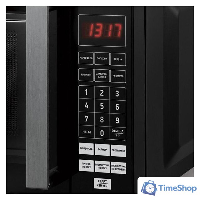 Микроволновая печь BBK 20MWS-779S/B - Изображение №2 — Интернет-магазин Time-Shop