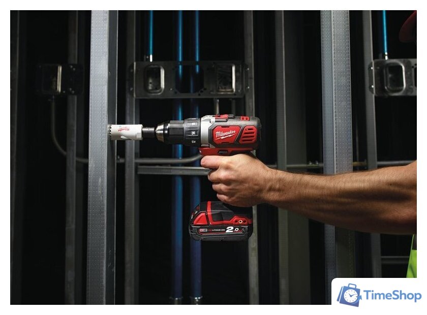 Дрель-шуруповерт Milwaukee M18 BDD-202C 4933443555 (с 2-мя АКБ, кейс) - Изображение №7 — Интернет-магазин Time-Shop