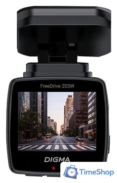 Видеорегистратор для авто Digma FreeDrive 203W FD203W (черный) - Изображение №9 — Интернет-магазин Time-Shop