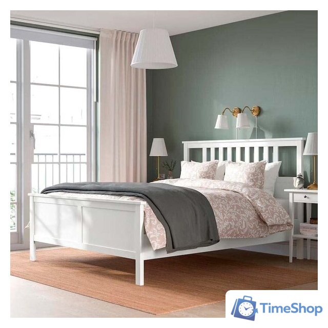 Кровать ММЦ Кантри 180x200 (белый лак) - Изображение №5 — Интернет-магазин Time-Shop
