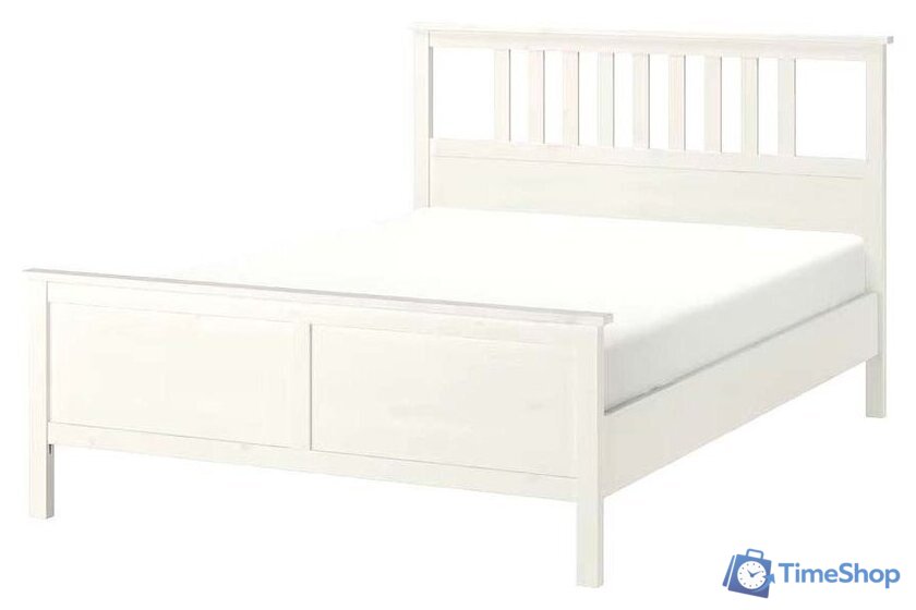 Кровать ММЦ Кантри 180x200 (белый лак) - Изображение №1 — Интернет-магазин Time-Shop