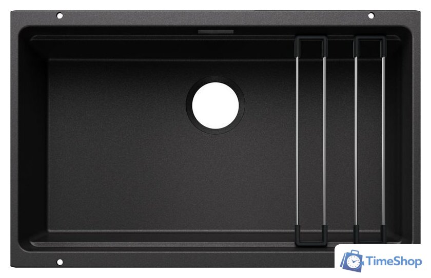 Кухонная мойка Blanco Etagon 700-U Coloured Components 527765 (антрацит) - Изображение №1 — Интернет-магазин Time-Shop