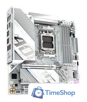 Материнская плата Gigabyte X870M Aorus Elite WiFi7 Ice - Изображение №2 — Интернет-магазин Time-Shop