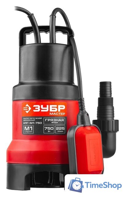 Дренажный насос Зубр НПГ-М1-750 - Изображение №1 — Интернет-магазин Time-Shop