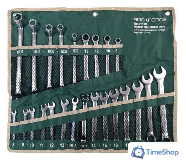 Набор ключей RockForce RF-5148R (24 предмета) - Изображение №1 — Интернет-магазин Time-Shop