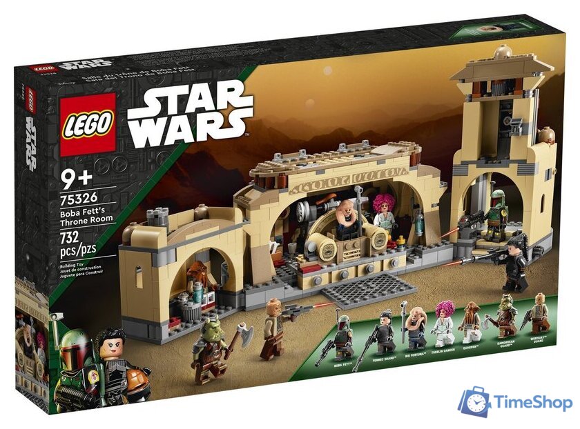 Конструктор LEGO Star Wars 75326 Тронный зал Бобы Фетта - Изображение №1 — Интернет-магазин Time-Shop