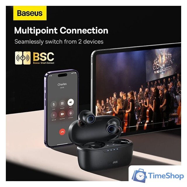 Наушники Baseus Bowie MA10 - Изображение №18 — Интернет-магазин Time-Shop