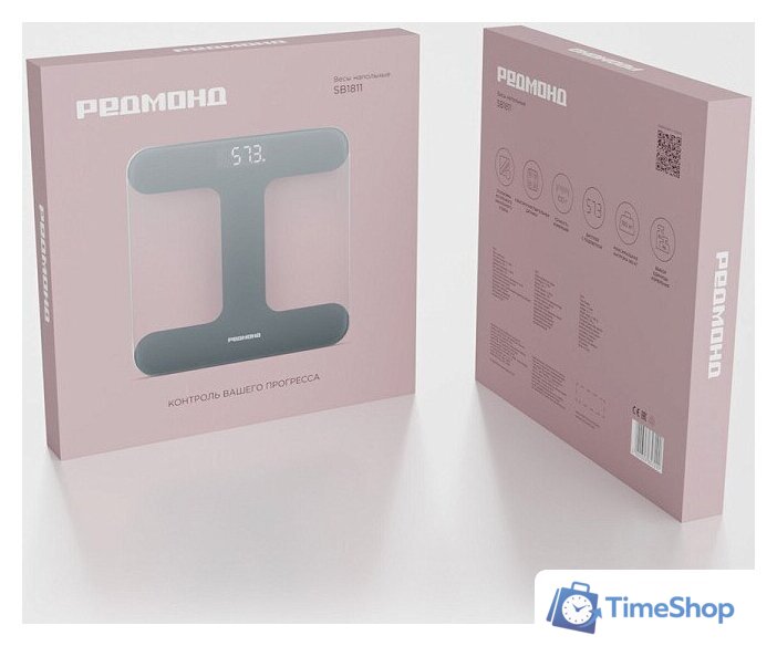 Напольные весы Redmond (Редмонд) SB1811 (серый) - Изображение №10 — Интернет-магазин Time-Shop