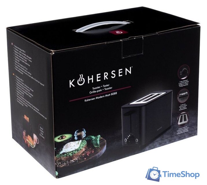 Тостер Kohersen Modern Matt B088 72204 - Изображение №8 — Интернет-магазин Time-Shop
