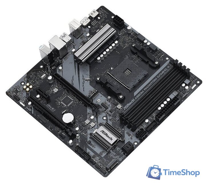 Материнская плата ASRock A520M Phantom Gaming 4 - Изображение №2 — Интернет-магазин Time-Shop